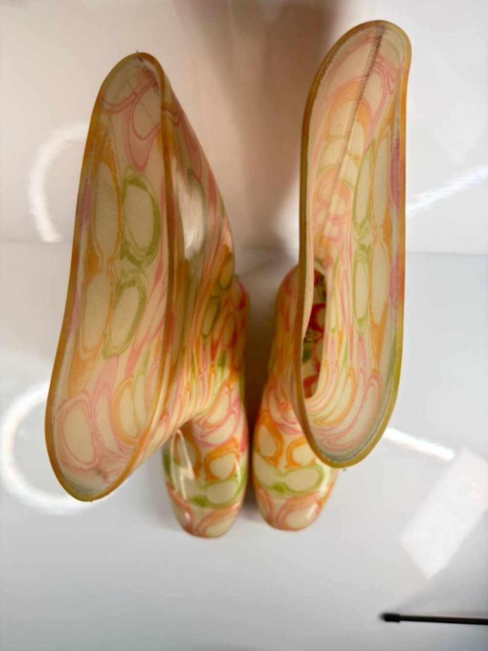 Coach Rubber Rain Boots – Women’s Size 9 - Picture 15 of 15